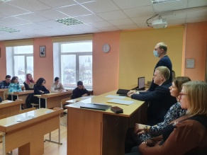 Профориентационная встреча в Воложинском районе
