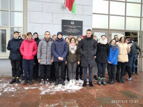 Визит учащихся аграрных классов Деревнянской средней школы Столбцовского р-на.