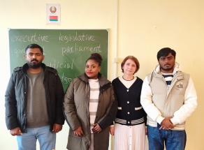 Началось обучение иностранных студентов на английском языке на факультете предпринимательства и управления