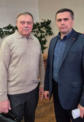 Встреча студентов-выпускников с председателем СПК «Гожа» 