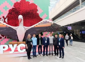 Участие БГАТУ в работе выставки "Моя Беларусь"