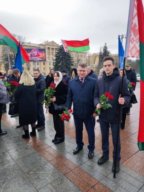 Вечный огонь в Минске 