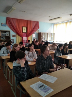 Профориентационная встреча в школах Петриковского района 