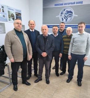 Представители Минского моторного завода посетили кафедру