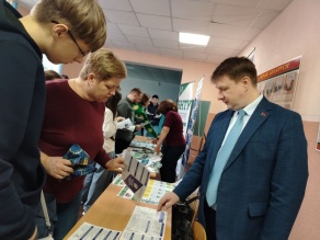 Участие в районной «Ярмарке целевой подготовки» в г. Березино