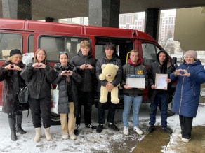 Подарки для особенных детей. Волонтёры БГАТУ