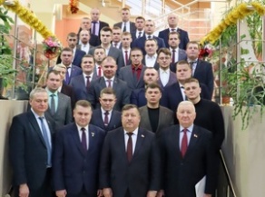 Встреча будущих управленцев с Министром сельского хозяйства и продовольствия Республики Беларусь А.К. Линевичем