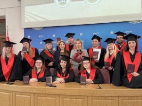 Торжественная церемония чествования магистров БГАТУ. 