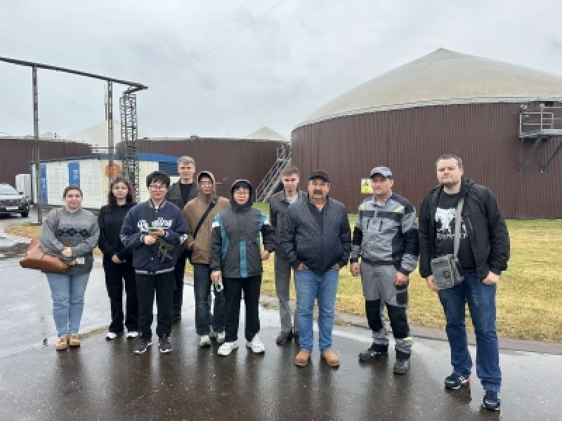 Выездное занятие в СПК «Агрокомбинат Снов» 