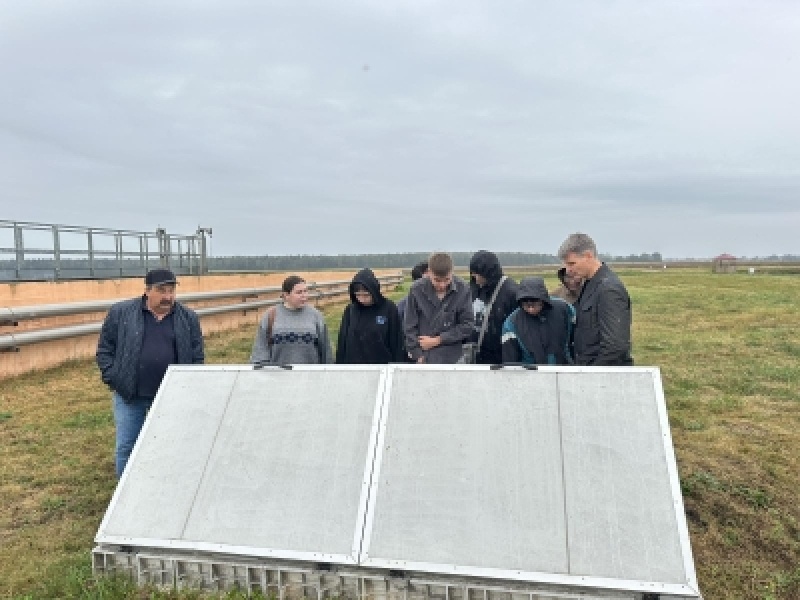 Выездное занятие в СПК «Агрокомбинат Снов» 