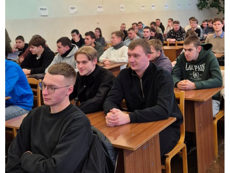 Встреча студентов-выпускников с председателем СПК «Гожа» 