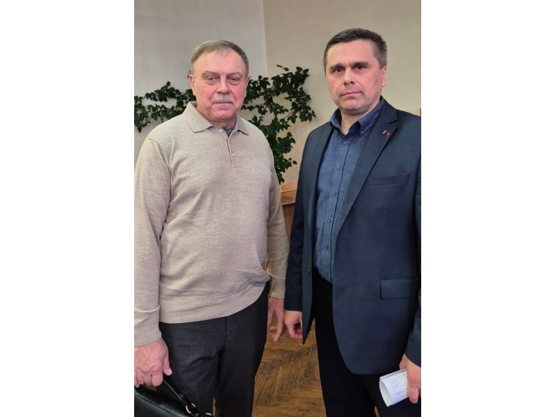 Встреча студентов-выпускников с председателем СПК «Гожа» 