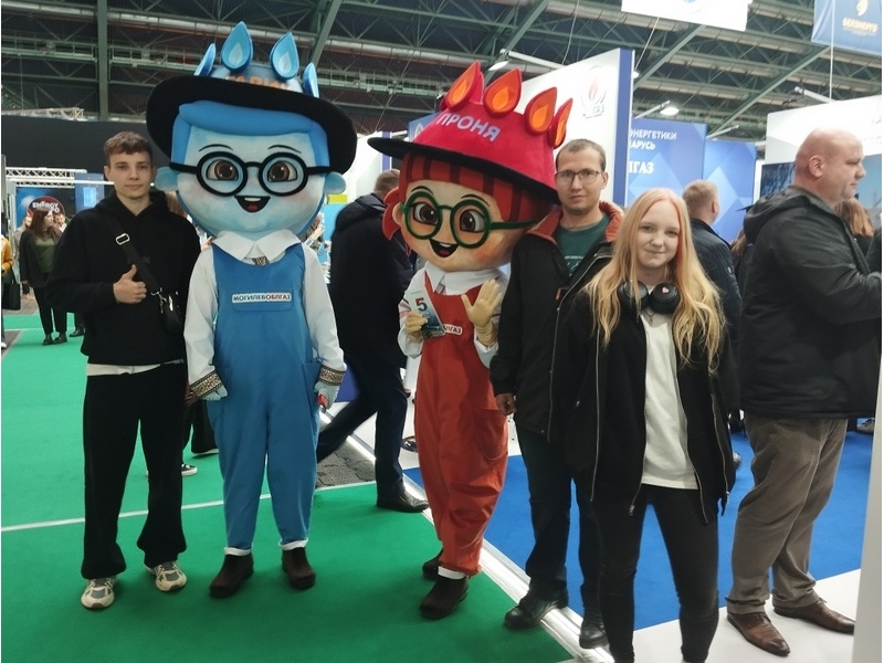 На стенде «Могилевоблгаз»