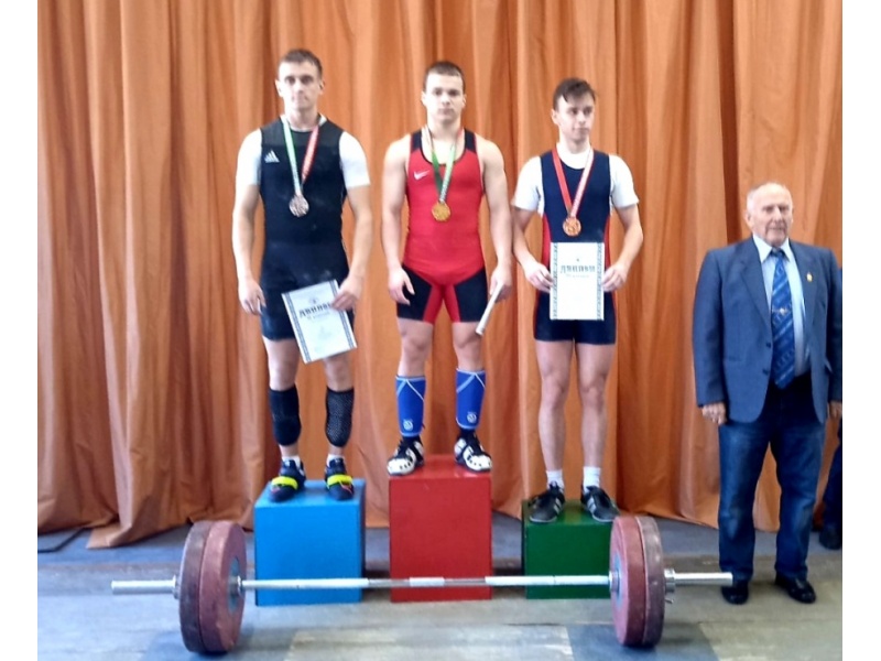 Попов Егор (ИТФ) - Чемпион Республиканской универсиады – 2021 по тяжелой атлетике